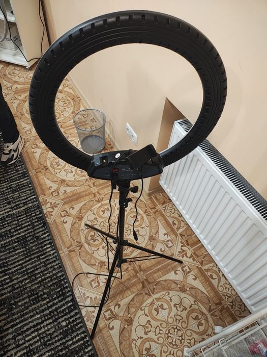 Професійна кільцева лампа HQ 19 NS