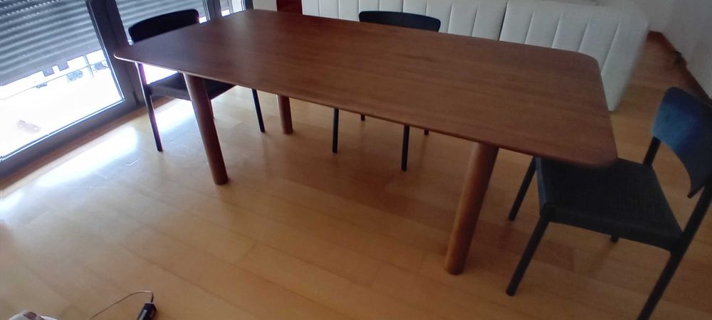 Mesa madeira moderna Area