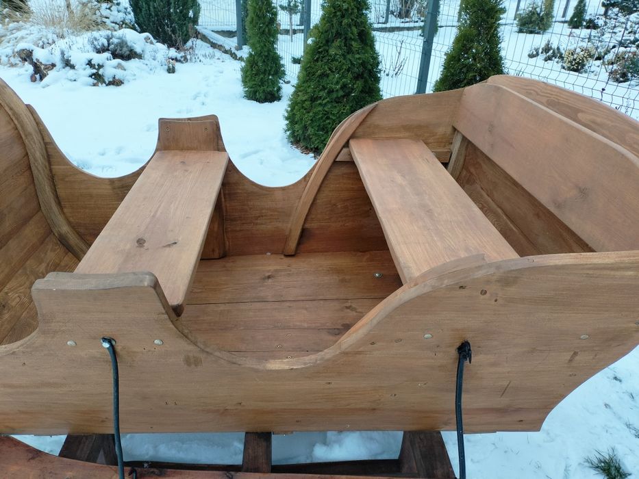 Sanie konne, stan dobry, gotowe do jazdy, po generalnym remoncie