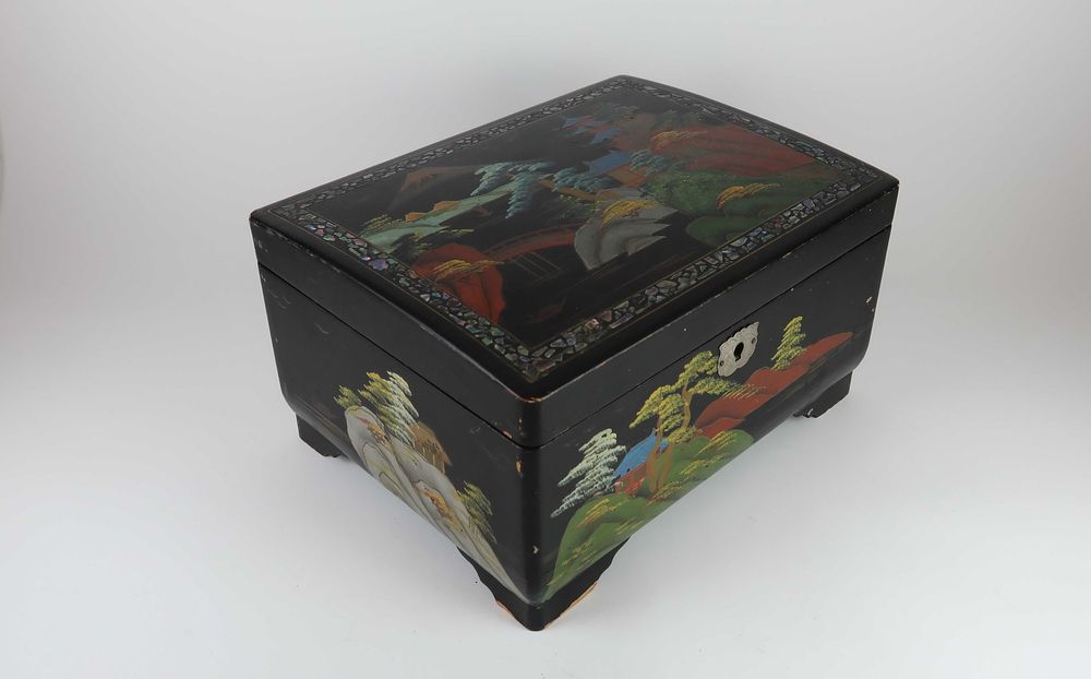 Caixa de joias Oriental (ref 1)