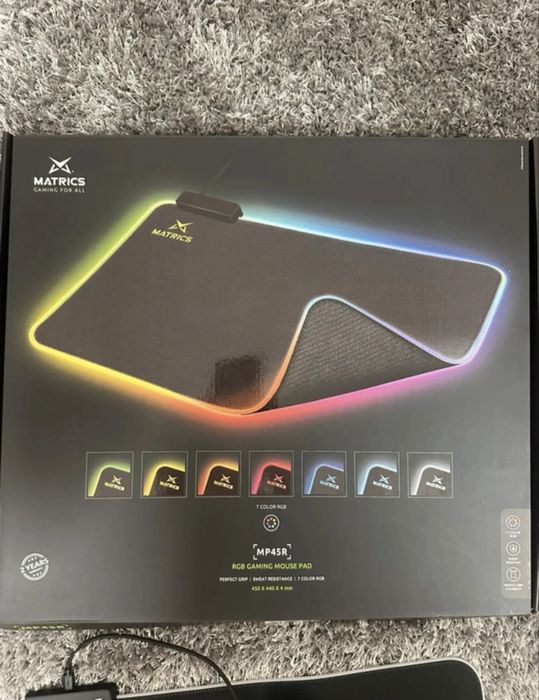 Tapete de rato gaming Matrics MP45R