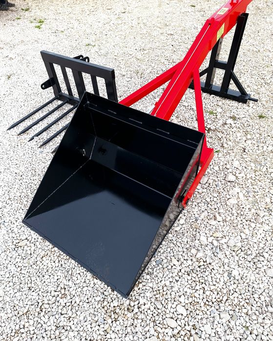 Ładowacz na tył ciągnika łyżka widły tur na tył do obornika
