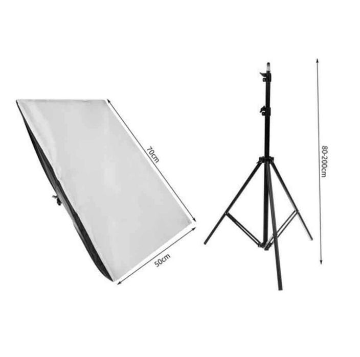 Iluminação Estúdio Fotografia profissional softbox 270w