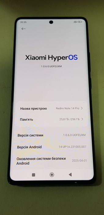 Xiaomi Redmi  Note 14  Pro "8+4/256gb"