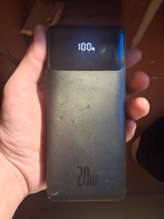 Повербанк 20W 20000 mAh зі швидким заряджанням Baseus Bipow Digital Di