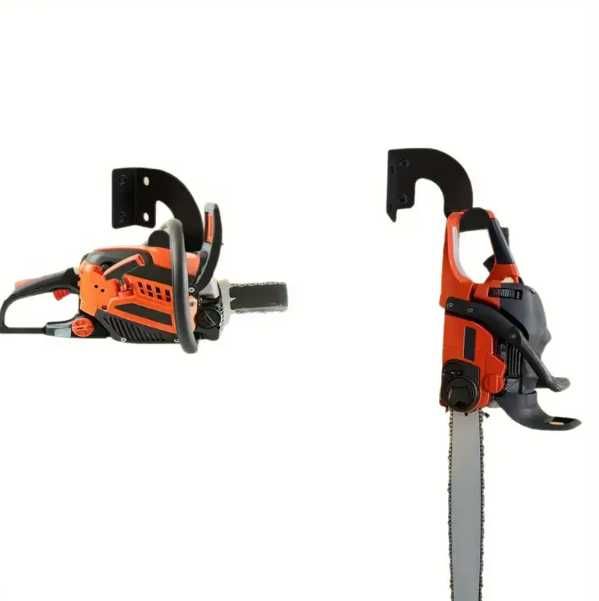 Кронштейн крепления держатель для бензопил бензопилы настенный