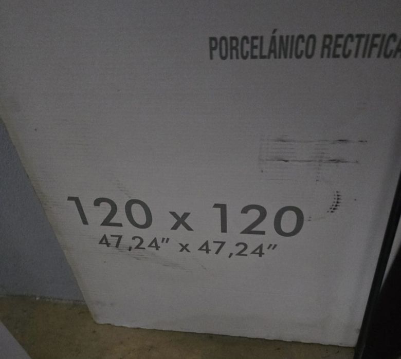 Placa revestimento cerâmico  1,2 x 1,2