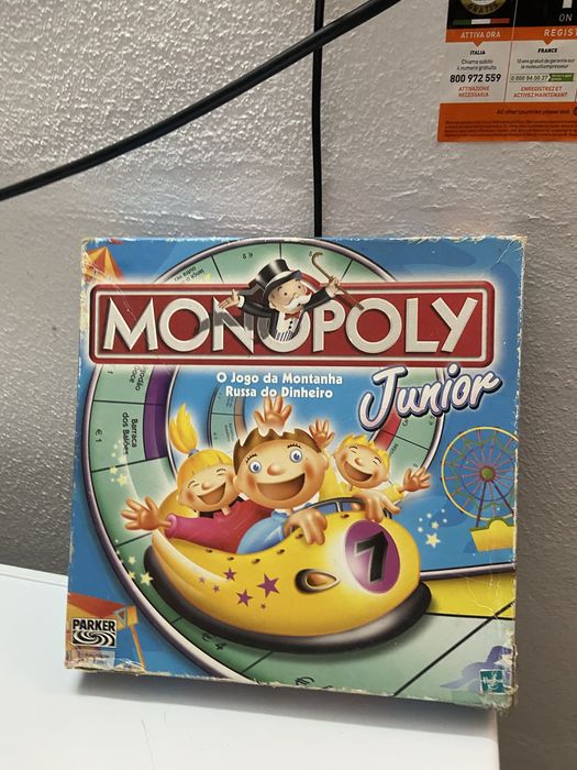 Jogo monopoly junior