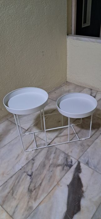 FLOREIRA Ikea de Chão branca