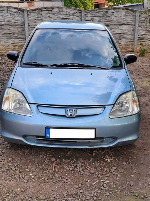 Honda Civic VII 2001 rok uszkodzona
