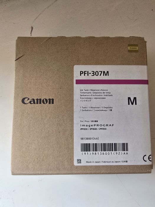 Canon PFI-307C Consumíveis