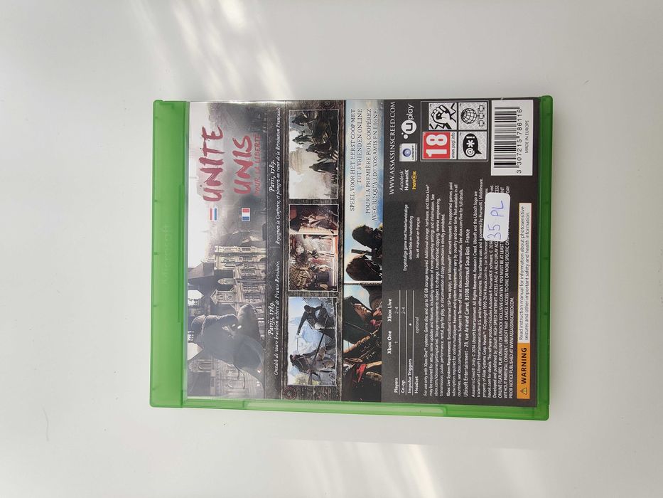 Gra Xbox One - Assassin's creed Unity ( język PL )