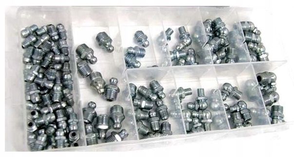 Zestaw Kalamitek Smarowniczek 110 Sztuk Silver Do Smarownicy