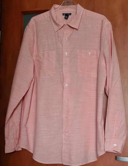 Gap koszula w drobną kratkę roz XL/2XL