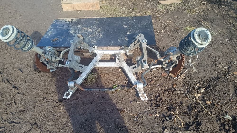 BMW E39 2.5 m57 3.0d zawieszenie przód przednie wózek belka kołyska amortyzatory