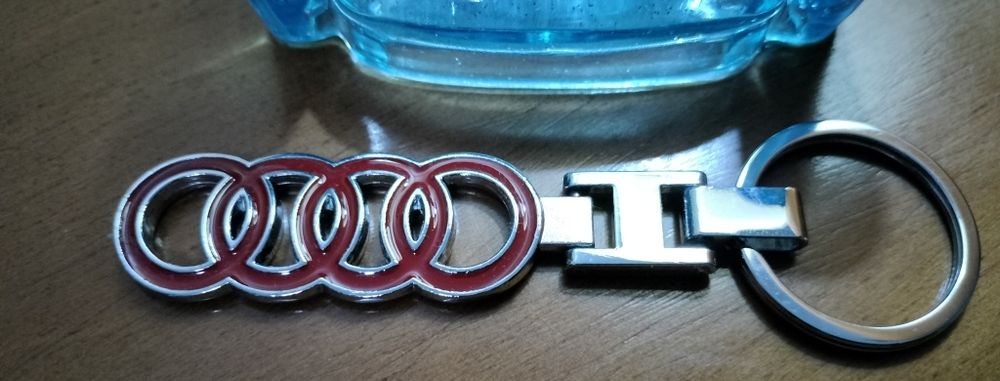 Porta Chaves Red Logo Audi - Ctt Grátis