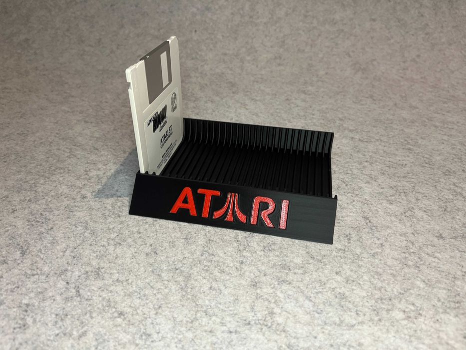 Stojak podstawka na 25 gier dyskietek Atari ST