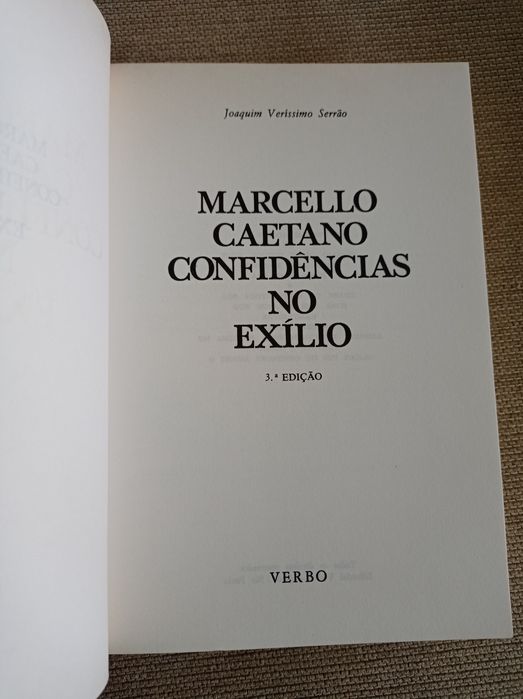 Marcello Caetano - confidências no exílio