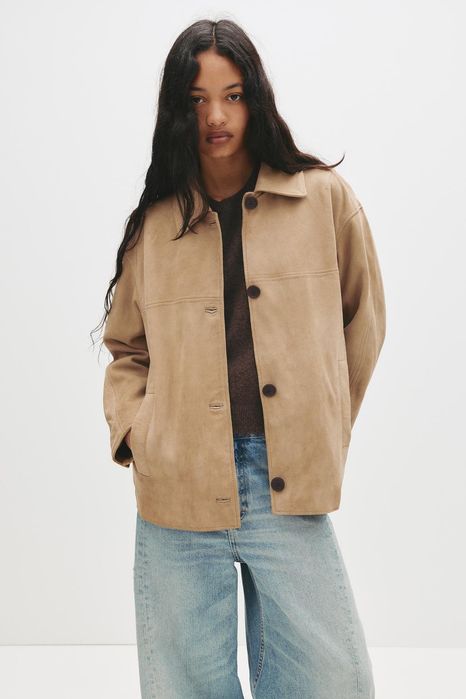 Куртка зі 100%-ї натуральної замшевої шкіри