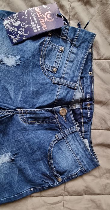 Rybaczki Jeansowe firmy M-J rozm.36