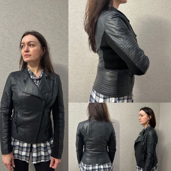 Шкіряна куртка, косуха, хс,с,м,л