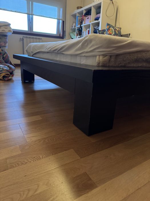 Vendo cama e colchão casal