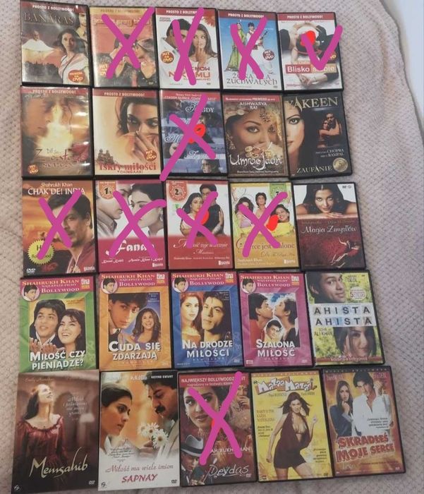 Różne filmy BOLLYWOOD