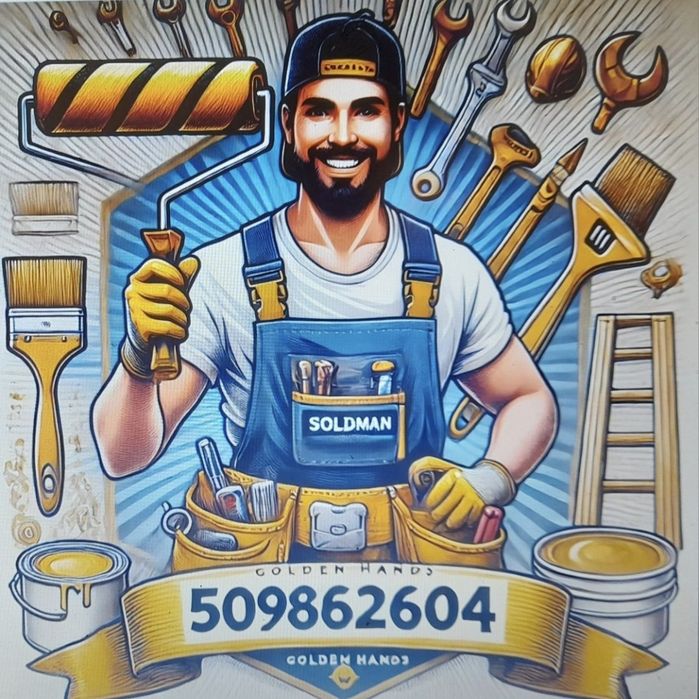 Złota rączka. Naprawy,remonty,odświeżanie