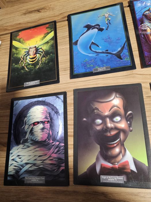 Lote Posters / Impressões de Coleção Goosebumps (Edições Limitadas - Tim Jacobus)