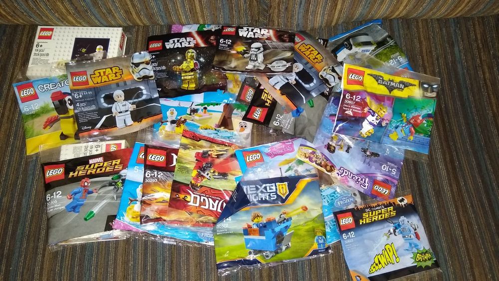 Lego Polybags (NOVOS e SELADOS) Vários Preços ver lista na descrição