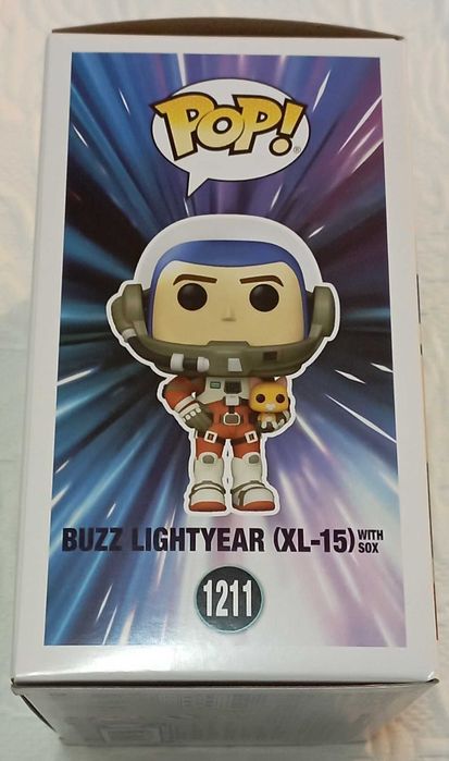 funko pop lightyear 1211 buzz lightyear (xl-15) with sox