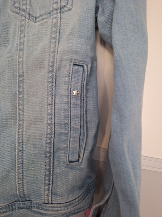 Kurtka jeansowa, r. 134