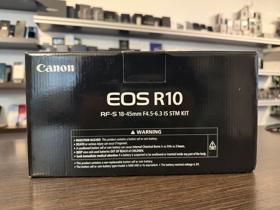 Aparat Canon EOS R10 + RF-S 18-45mm Poznań Długa 14