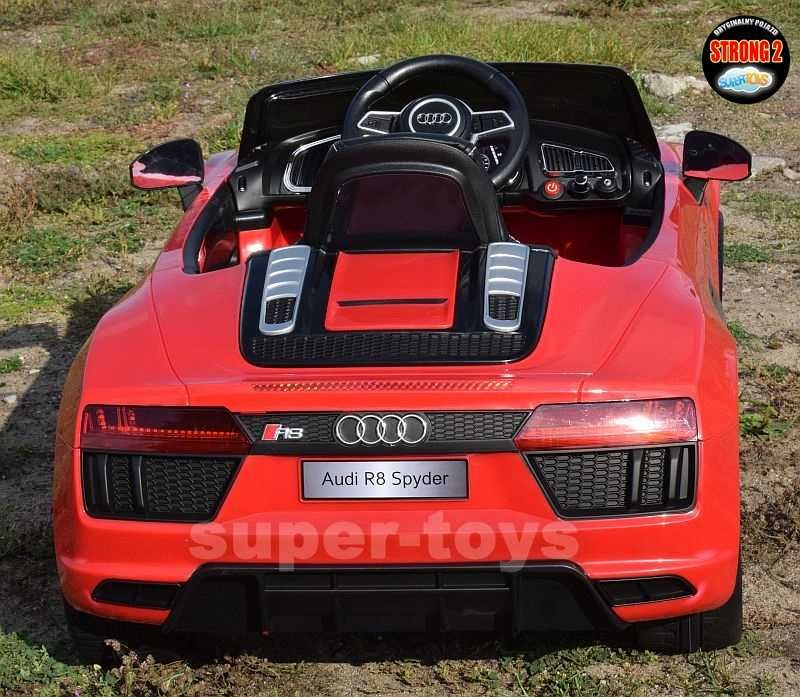 Auto samochód na akumulator AUDI R8 na licencji autko elektryczne RC