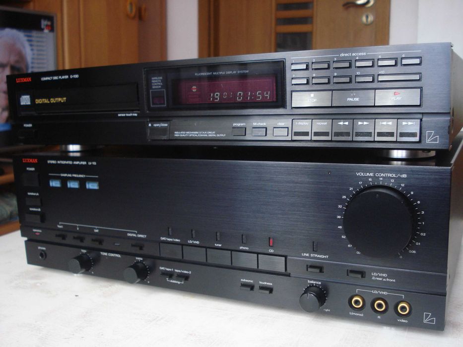 Підсилювач "Luxman" LV-113, cd-прогр. D-113D, тюнер T-2