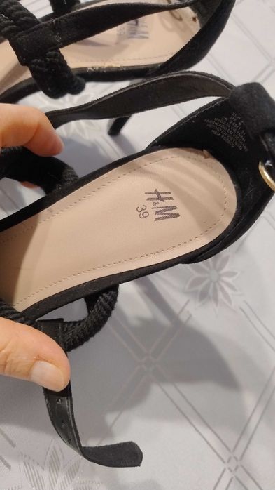 Sandały r. 39 H&M
