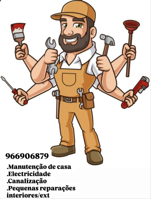 Faço todo o tipo de manutenção em casas
