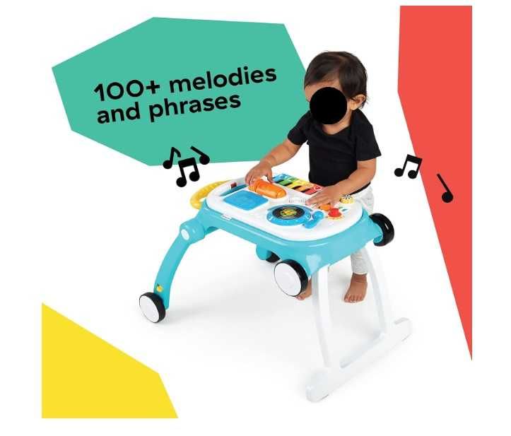 Andador e mesa de atividades