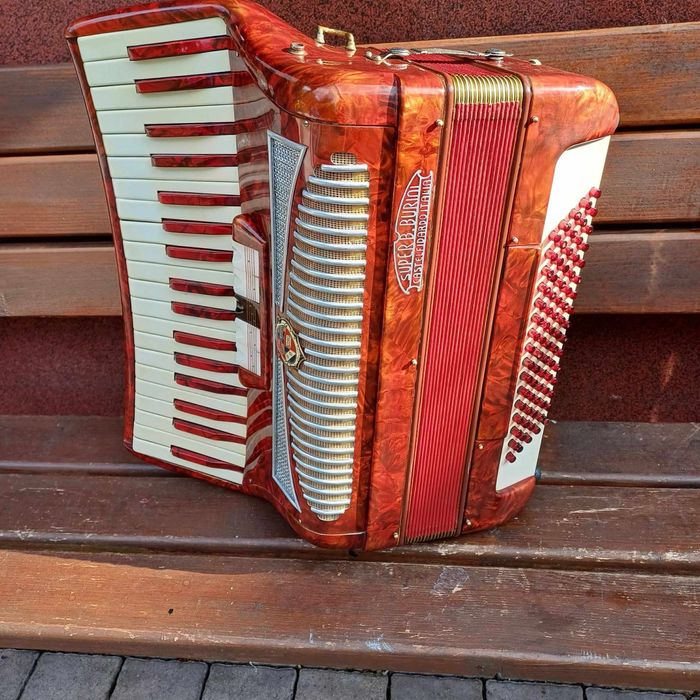 Akordoen włoski balone burini castelfidardo 80 basow