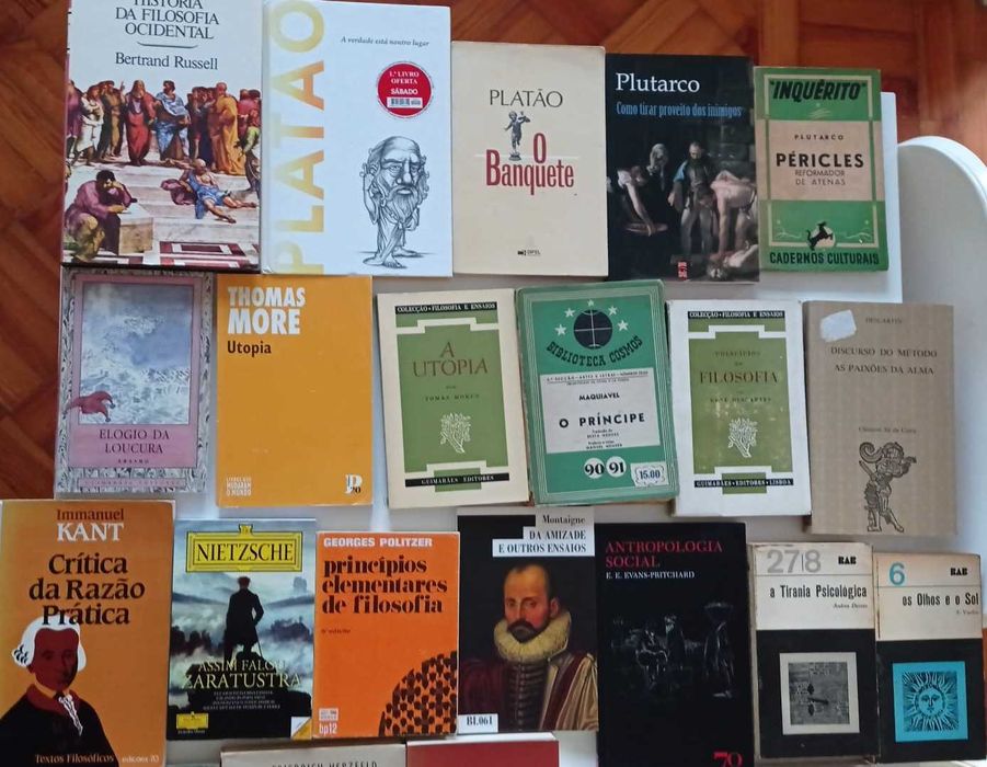 Livros: ciências sociais, filosofia, outros, etc (Novos preços!)