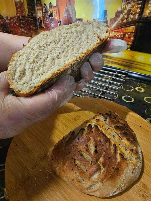 Хліб без борошна,цукру,дріжджів  та на заквасці