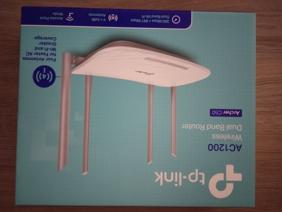 Router wifi TP link (jak nowy)
