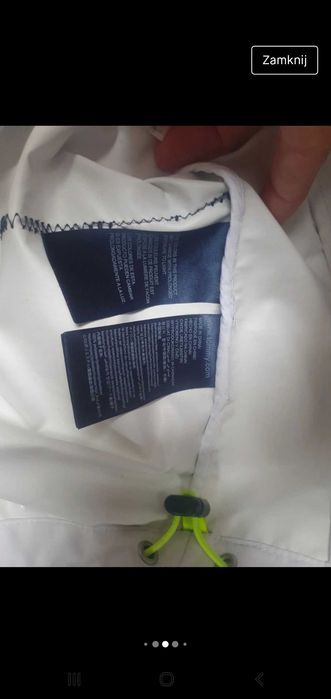 Tommy jeans wiatrowka deszczówka kurtka 38 M