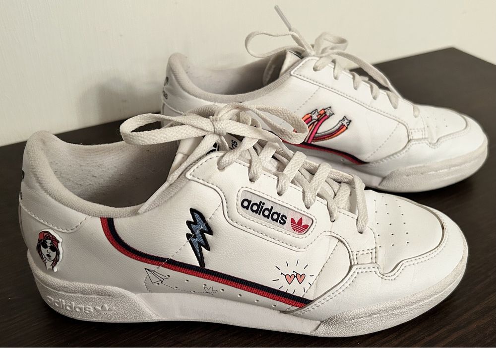 Adidas continental white hotsell