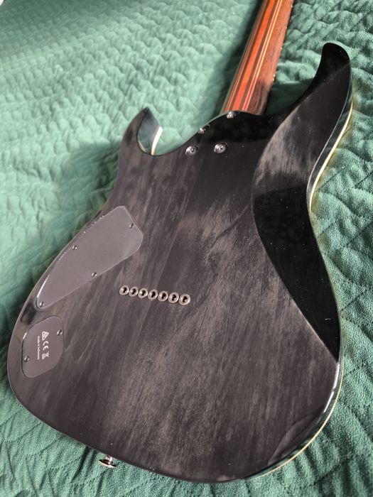 Ibanez premium RG 1027 PBF 7 strun | Świetny stan | Futerał, karton