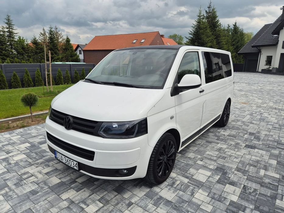 Volkswagen Transporter  Transporter T5 Lift 2,0 140km klima DSG Hak Led brygadówka