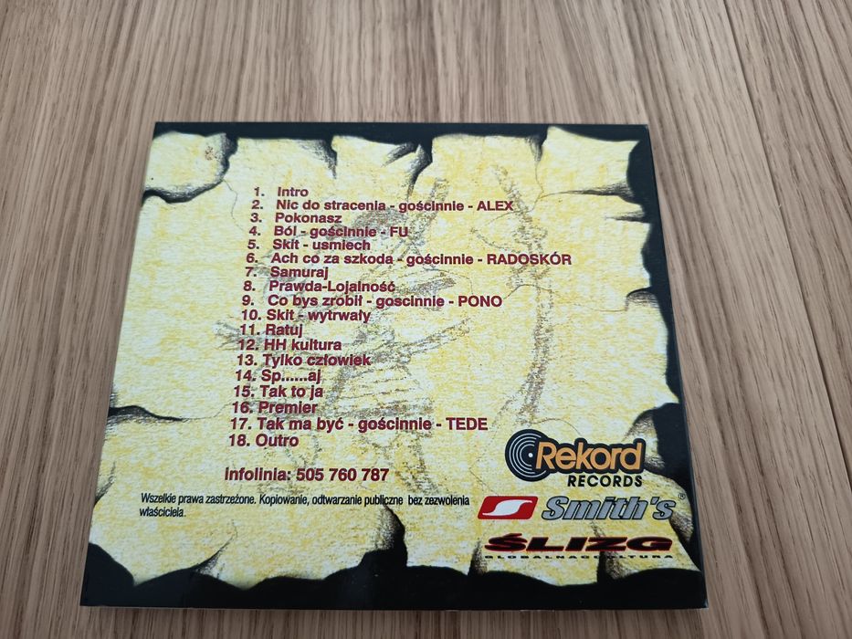 GRZ - Samuraj . Płyta CD / Peel Motyff , Pono , Fu , Radoskór , Tede