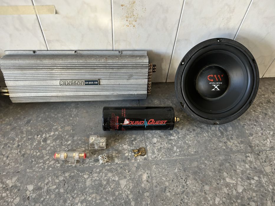 kit de som auto completo / car audio (audison, caliber, vieta, jvc)