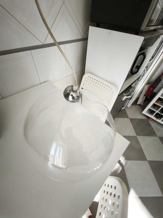 Candeeiro IKEA transparente
