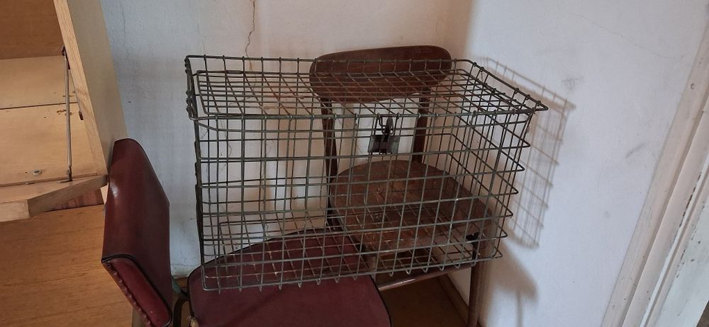Klatka na zwierzęta itp stara prl
